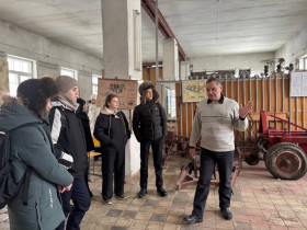 Ученики Карсунской школы посетили техникум.